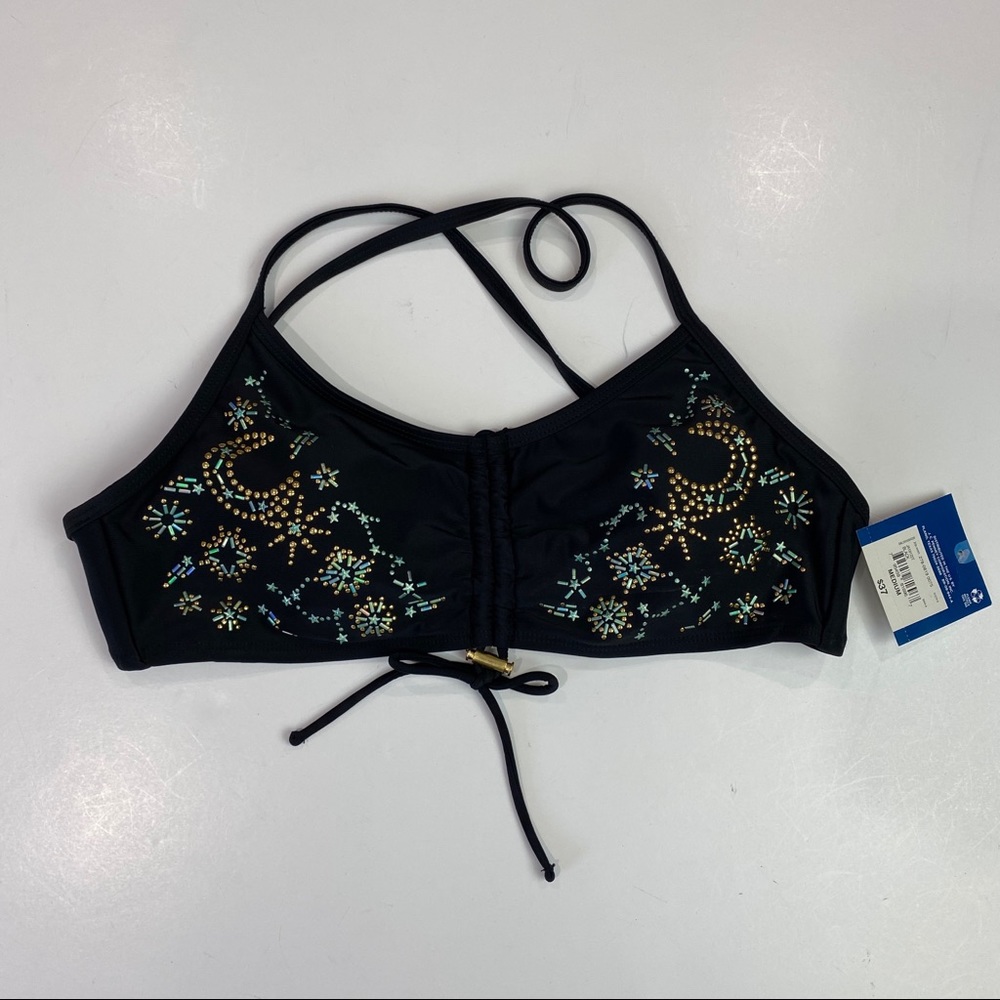 NWT Sz medium Arizona Jean Company bikini top